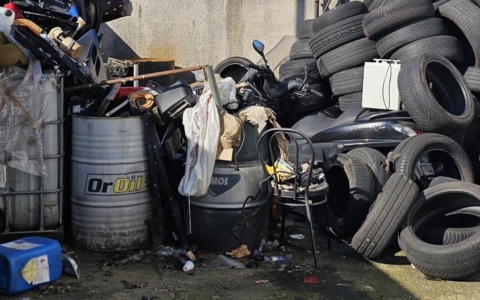 Multa di 16mila e 500 euro per rifiuti speciali in un’officina